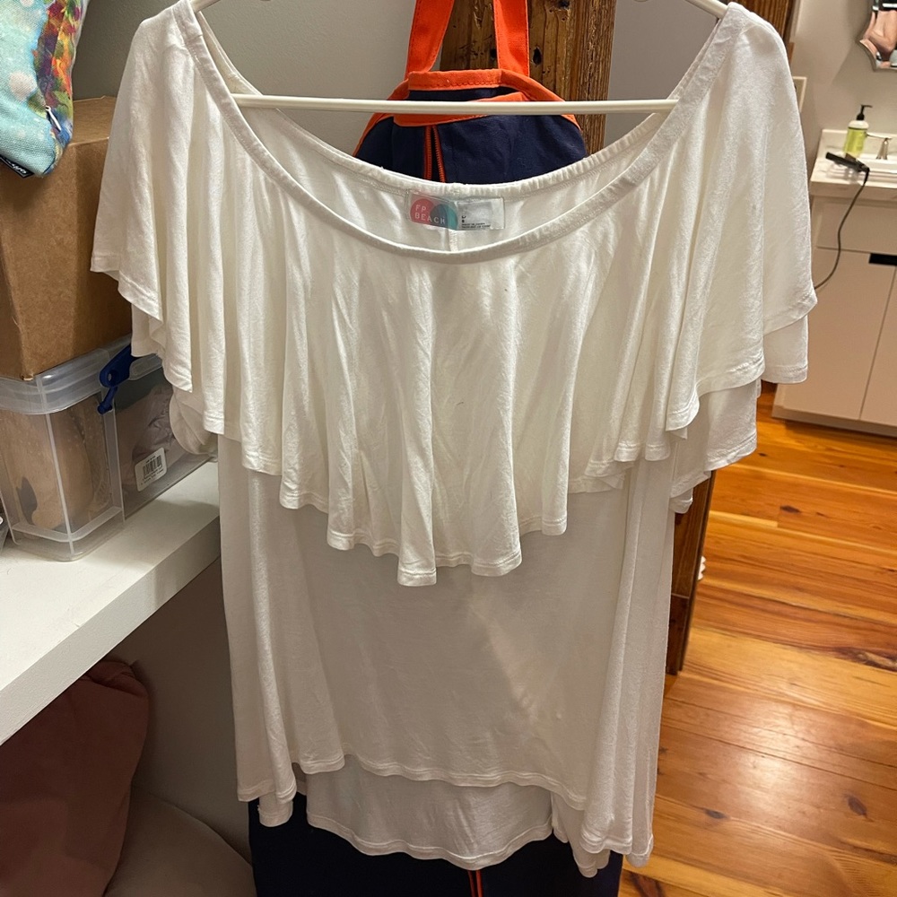 Free People Beach Pretty Lady Tee - Picture 3 of 5